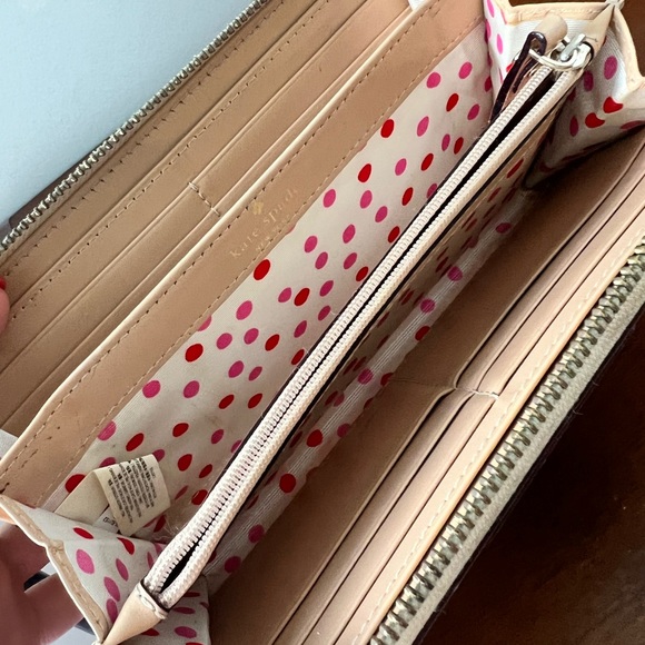 Kate spade large continental wallet pebbled leather - Picture 5 of 5